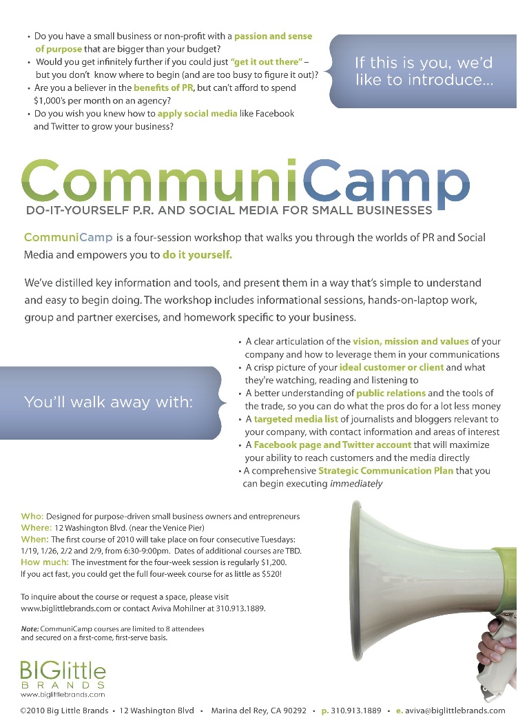CommuniCamp 4-Week Workshop